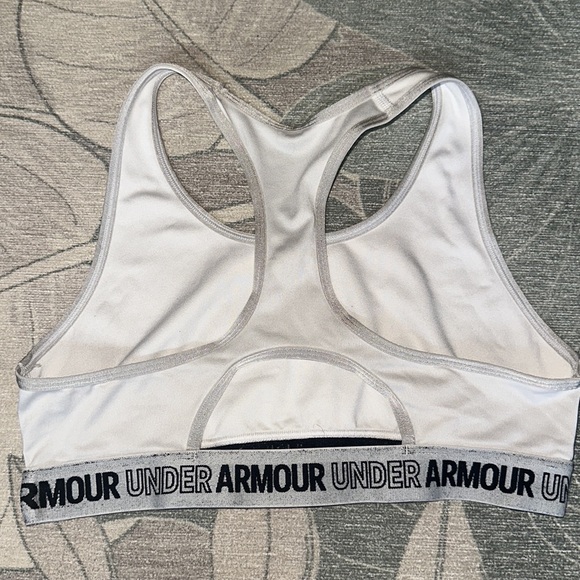 Under Armour - Youth Large Sports Bra. White. Used - good condition. - Picture 2 of 3